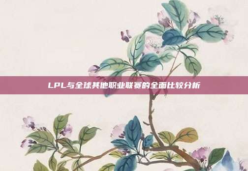 LPL与全球其他职业联赛的全面比较分析